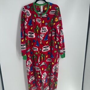 Buddy the Elf pajamas